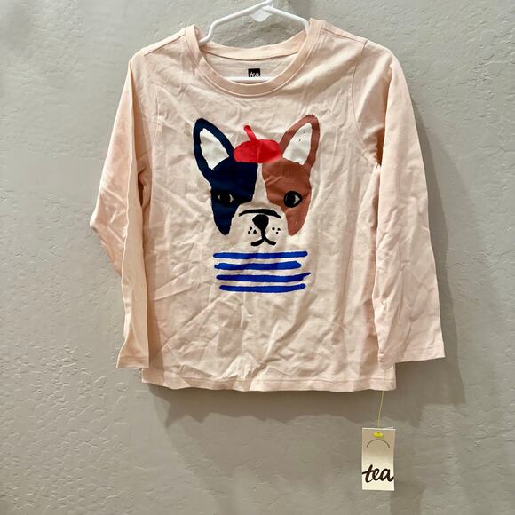 NWT Tea Collection Very French Bulldog Graphic Tee - Picture 1 of 8